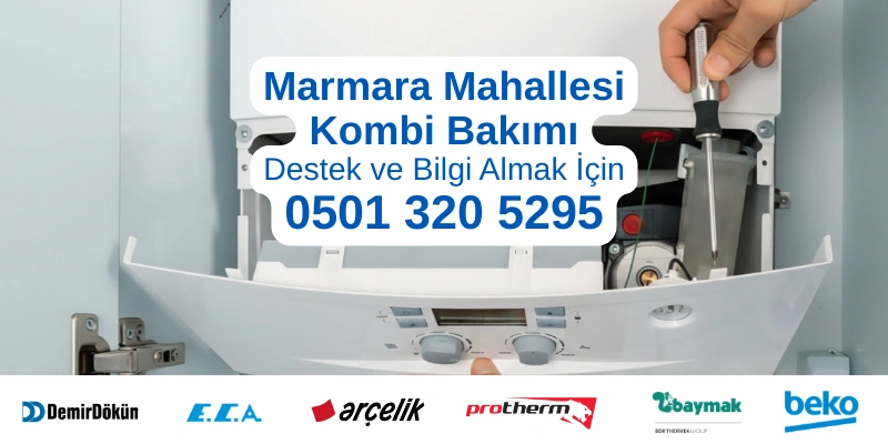 Beylikdüzü Marmara Mahallesi kombi bakımı hizmeti - Profesyonel teknisyen kombi bakımı yaparken