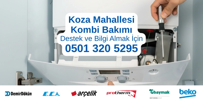 Esenyurt Koza Mahallesi kombi bakımı hizmeti - Profesyonel teknisyen kombi bakımı yaparken
