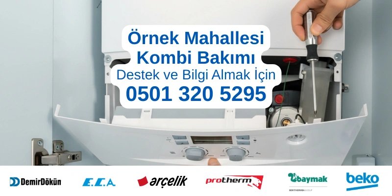 Esenyurt Örnek Mahallesi kombi bakımı hizmeti - Profesyonel teknisyen kombi bakımı yaparken