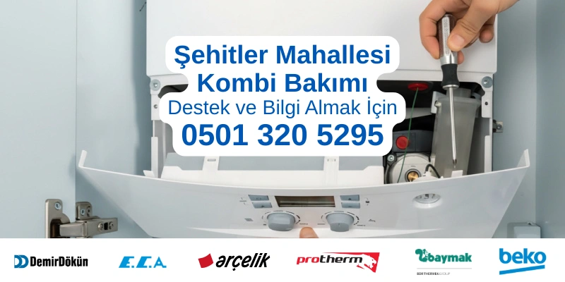 Esenyurt Şehitler Mahallesi kombi bakımı hizmeti - Profesyonel teknisyen kombi bakımı yaparken