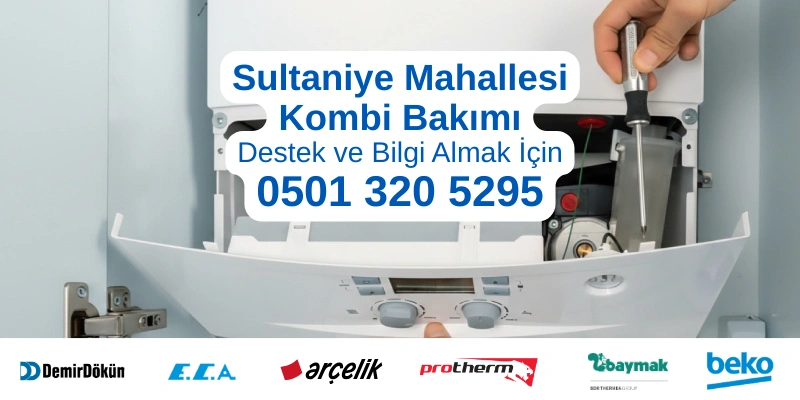 Esenyurt Sultaniye Mahallesi kombi bakımı hizmeti - Profesyonel teknisyen kombi bakımı yaparken