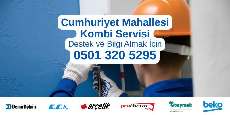 Esenyurt Cumhuriyet Mahallesi kombi servisi hizmeti - Profesyonel teknisyen kombi servisi yaparken